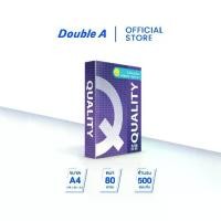 ราคา [COD] [1 รีม Quality Purple] กระดาษถ่ายเอกสาร A4 หนา 80 แกรม 500 แผ่น ต่อรีม (1731190692709827593)
