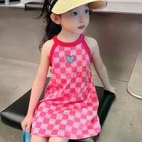 ราคา ชุดเดรสสายเดี่ยวผ้าไหมน้ำแข็งสำหรับเด็กผู้หญิง ฤดูร้อนใหม่ ชุดเจ้าหญิงสำหรับเด็กขนาดกลางและขนาดใหญ่ ชุดนอนเด็กผู้หญิง ชุด งานบวช เด็ก ผู้ หญิง girl party outfit ชุด ลิเก (1732162385158835168)