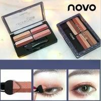 ราคา Purple Light's Dream Novo Eye Shadow [No.5244] อายแชโดว์ตลับละ 4 ช่อง 8 สี (1731375493079139348)