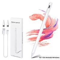 ราคา ปากกาสไตลัส ใหม่ เข้ากันได้กับ IOS, Android, Windows และแท็บเล็ต Windows, ปากกาสัมผัสหน้าจอ Capacitive, เหมาะสำหรับ iPad, แท็บเล็ต iOS, การวาดภาพดินสอ, สำหรับ Huawei และ Xiaomi (1731600038305105734)