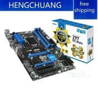 ราคา เมนบอร์ดเดสก์ท็อป, MSI Z97 PC MATE, Z97 GAMING3 DDR3, LGA 1150, 32GB, USB3.0, ใหม่, ใช้แล้ว, เหมาะสำหรับ MSI Z97 (1731961351405012039)