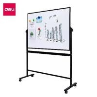 ราคา [ของขวัญฟรี] Deli กระดานไวท์บอร์ดขาตั้ง 2 หน้า กระดานแม่เหล็ก กระดานไวท์บอร์ด ขาสีดำ อุปกรณ์สำนักงาน Mobile Whiteboard (1731997758343514047)
