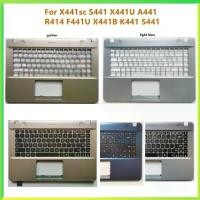 ราคา เคสด้านบนแล็ปท็อป, ใหม่และดี, เคสฝาครอบด้านบนพร้อมคีย์บอร์ด, สำหรับ ASUS X441sc, S441, X441U, A441, R414, F441U, X441B, K441, S441, เปลือก (1731978579706873660)