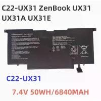 ราคา แบตเตอรี่แล็ปท็อป เหมาะสำหรับ ASUS ZenBook UX31 UX31A UX31E C22-UX31 (1731627107059664075)