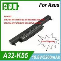 ราคา แบตเตอรี่ A32-K55, เข้ากันได้กับโน้ตบุ๊ก Asus รุ่น X45, X45a, X45c, X45v, X45u, X55, X55a, X55c, X55u, X55v, X75, X75a, X75v, X75vd, U57, U57a, U57vd, A42-K55 (1731335948637210647)