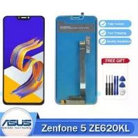 ราคา หน้าจอ LCD ขนาด 6.2 นิ้ว สำหรับ ASUS ZenFone 5 ชุดหน้าจอสัมผัส LCD ZE620KL สำหรับ Zenfone 5 2018 Gamme ZE620KL หน้าจอ LCD พร้อมอะไหล่กรอบ (1732197554880350182)