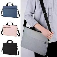 ราคา กระเป๋าใส่โน๊ตบุ๊ค บางเฉียบ 15.6 นิ้ว เคสใส่แล็ปท็อป กระเป๋าปกโน๊ตบุ๊ค กระเป๋าสะพายไหล่ เหมาะสำหรับ Lenovo, HP, Dell, Asus, Samsung (1730835828672268295)