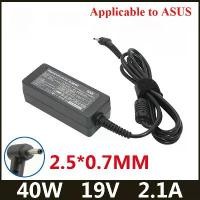 ราคา อะแดปเตอร์ชาร์จแล็ปท็อป, 19V 2.1A 40W, ขนาด 2.5x0.7 มม., สำหรับ ASUS Eee 1001PX B D 1005HA B E 1001PQD 1015PX 1008 HA X101CH 1201 1025 1215B (1732307732113557622)