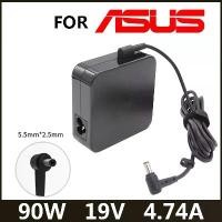 ราคา อะแดปเตอร์แปลงไฟสำหรับแล็ปท็อป ที่ชาร์จ 19V 4.74a 5.5x2.5mm 90W ADP-90YD สำหรับ Asus K53 A52F A53E A53S A53U A55VD D550CA D550M F555LA ADP-90S (1729708623504312835)