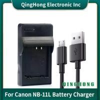 ราคา เครื่องชาร์จแบตเตอรี่ไมโคร USB, NB-11L, NB-11LH, NB 11L, 11LH, สำหรับ Canon PowerShot SX420 IS, IXUS 190/185, SX430 IS กล้อง (1730929923266022041)