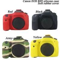 ราคา เคสกล้องยางซิลิโคน สำหรับ Canon EOS 80D เข้ากันได้กับ Canon 80D (1731465501648193314)