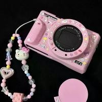 ราคา สายคล้องกล้อง CCD แมว KT สีชมพู Girly, สายคล้องเคสป้องกันโพลารอยด์ลูกปัด, จี้, เข้ากันได้กับ Canon G7X3, เหมาะสำหรับผู้หญิง, ปี 2025 (1732149765414684593)