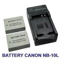 ราคา NB-10L \ NB10L แบตเตอรี่ \ แท่นชาร์จ \ แบตเตอรี่พร้อมแท่นชาร์จสำหรับกล้องแคนนอน Battery \ Charger \ Battery and Charger For Canon Powershot G15,G16,G3X,G1X,SX40HS,SX50HS,SX60HS BY KONDEEKIKKU SHOP (17