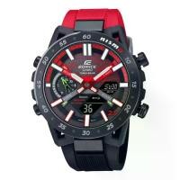 ราคา Casio Edifice นาฬิกาข้อมือผู้ชาย สายเรซิ่น รุ่น ECB-2000,ECB-2000NIS,ECB-2000NIS-1A - สีดำแดง (1729615714079180855)