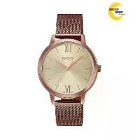 ราคา CASIO นาฬิกาข้อมือผู้หญิง รุ่น LTP-E157MR-9A วัสดุสเตนเลสสตีล สีโรสโกลด์ คาสิโอ (1730518895662106648)