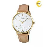 ราคา CASIO นาฬิกาผู้หญิง รุ่น LTP-VT01GL-7B สายหนัง สีขาว คาสิโอ (1730614882770651160)