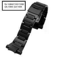 ราคา Delrin นาฬิกา อุปกรณ์เสริม 22 มม. สำหรับ Casio GWA1100/1000 GA-1000 GA1400 สายรัด ผู้ชาย นาฬิกา หัวเข็มขัดผีเสื้อ ผู้ชายแท้ (1730194939817789790)