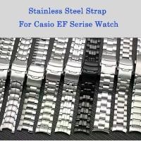 ราคา สายนาฬิกาสแตนเลส, สำหรับ Casio EF-539, 558, 544, 550, 527, 530, 534 Series, สายนาฬิกาผู้ชาย, สร้อยข้อมือนาฬิกาสร้อยข้อมือ, อุปกรณ์เสริมนาฬิกา (1731444731193493663)