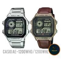 ราคา นาฬิกา Casio แท้ รุ่น AE-1200WHD-1AVDF World Time สายสแตนเลสแท้ สำหรับผู้ชาย แบตเตอรี่ 10 ปี สปอร์ตเท่ห์ กันน้ำลึก100m ของแท้ 100% รับประกันศูนย์cmg ทั่วประเทศ (1729550105726454009)
