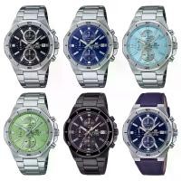 ราคา Casio Edifice นาฬิกาข้อมือผู้ชาย สายสเตนเลสสตีล รุ่น EFV-640,EFV-640D,EFV-640DC,EFV-640L ของแท้ 100% รับประกันเครื่อง 1 ปีเต็ม (1729612651475798071)