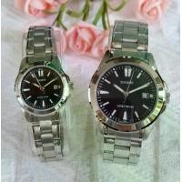 ราคา นาฬิกา Casio รุ่น MTP-1215A, LTP-1215A นาฬิกาคู่รัก สายสแตนเลส ของแท้ 100% ประกันศูนย์ CMG 1 ปี (ได้นาฬิกา2เรือน) (1729620247849175248)