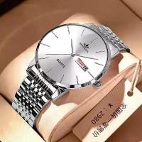 ราคา นาฬิกาผู้ชาย หน้าปัดบาง กันน้ำ เคลื่อนไหวอัตโนมัติ ปฏิทินคู่ สไตล์บูติก premium watch patek philippe นาฬิกา สาย หนัง casio (1731927081235416212)