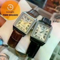 ราคา CASIO LTP-V007L หน้าปัด22มม. นาฬิกาหญิง สายหนัง กันน้ำ คาสิโอแท้ รับประกันศูนย์1ปี (1729655484193999783)