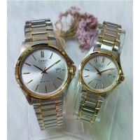 ราคา Casio นาฬิกาคู่รัก ชาย-หญิง รุ่น MTP-1183G-7A และ LTP-1183G-7A สายสแตนเลส สองกษัตริย์ ของแท้ 100% รับประกันศูนย์ CMG 1ปี (1729614666547103952)