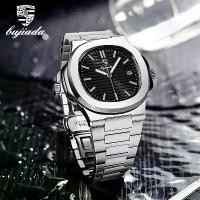 ราคา นาฬิกาควอทซ์ Nautilus Swiss, MIBONI, มูลค่าสูง, เรืองแสง, กันน้ำ, สายเหล็กผู้ชาย, นาฬิกาข้อมือเรียบง่าย, หมายเลขรุ่น 2503 premium watch edifice casio watch (1731526055411156168)