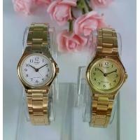 ราคา นาฬิกา Casioแท้ รุ่น LTP-1130N-9B และ LTP-1130N-7B นาฬิกาข้อมือผู้หญิงสายแสตนเลสีทอง- ของแท้ 100% ประกันศูนย์ CMG 1 ปีเต็ม (1729621999687796944)