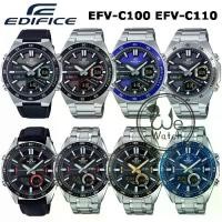 ราคา CASIO Edifice รุ่น EFV-C100 EFV-C110 นาฬิกาผู้ชาย แบตเตอรี่ 10 ปี 2 ระบบเข็มและดิจิตอล ประกัน CMG 1 ปี EVF EVFC100 (1729596317162441344)
