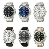 ราคา Casio Standard นาฬิกาข้อมือผู้ชาย สายสแตนเลส/สานหนัง รุ่น MTP-1314D-1A,MTP-1314D-2A,MTP-1314D-7A,MTP-1314L-7A,MTP-1314L-8A,MTP-1314SG-1A (1729764647365150775)