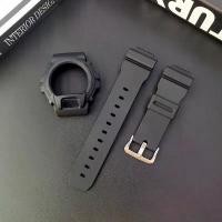 ราคา สายรัดข้อมือนาฬิกา, สำหรับ Casio DW6900, เคสกรอบหน้าจอกระจกนิรภัย, เข้ากันได้กับ G-Shock DW-6900, DW-6900SN-1, DW-6900LS-2, เข็มขัดสร้อยข้อมือ, เหมาะสำหรับ GLX-6900GB และ GLS (1731290042336643166)