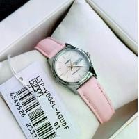 ราคา นาฬิกาข้อมือผู้หญิง CASIO Standard อะนาล็อก ผู้หญิง LTP-V006L-4A สายหนังสีชมพู แฟชั่นผู้หญิง สินค้าของแท้ รับประกันศูนย์ 1 ปี นาฬิกาข้อมือหญิงเรือนเล็กคาสิโอ (1730168483193850777)