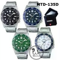 ราคา CASIO รุ่น MTD-135D นาฬิกาผู้ชาย ทรงสปอร์ต กันน้ำ100 เมตร MTD MTD135 MTD-135 (1731691918842890880)