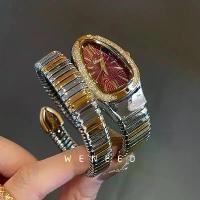 ราคา นาฬิการูปงู Weneed สำหรับผู้หญิง เพชรเต็ม นาฬิกาผู้หญิงแบรนด์แท้ Niche หรูหรา ราคาไม่แพง รุ่นใหม่ปี 2025 คาสิโอ ผู้ หญิง ของ แท้ นาฬิกา casio แท้ ผู้ หญิง 2025 ล่าสุด p (1731545609206858997)