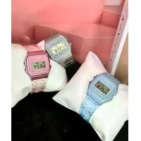 ราคา M&F Watch นาฬิกาข้อมือ Casio Digital นาฬิกาวัยรุ่น Unisex รุ่น F-91WS สายสีใส โปร่งใส พาสเทล ของแท้ รับประกันศูนย์ 1 ปี casio game watch (1731978090554559385)