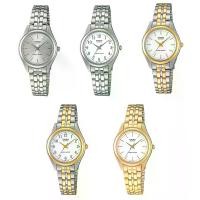 ราคา Casio Standard นาฬิกาข้อมือผู้หญิง สายสแตนเลส รุ่น LTP-1129A,LTP-1129G,LTP-1129N ของแท้ 100% รับประกันเครื่อง 1ปีเต็ม (1729756513200212023)