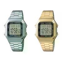 ราคา Casio Standard นาฬิกาข้อมือผู้ชาย สายสแตนเลส รุ่น A178,A178WA,A178WA-1A,A178WGA,A178WGA-1A ของแท้ 100% รับประกันเครื่อง 1ปีเต็ม (1730144684645582903)