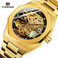 ราคา นาฬิกาโครงกระดูกลำลองสำหรับผู้ชาย, FORSINING, กลไกไขลานฟรีอัตโนมัติเต็มรูปแบบ, พร้อม Rhinestones casio ของ แท้ 2025 เซ็ต casio นาฬิกา คู่ (1731507469785138779)