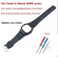 ราคา เคสสายเรซิน, 16 มม., สำหรับ Casio G-SHOCK DW5600/5000/5030 GWX5600, Bezel ซิลิโคนสีดำ, สายกีฬาผู้ชายและผู้หญิง, อุปกรณ์เสริมนาฬิกา (1731291430633441374)
