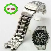 ราคา สายนาฬิกา เหมาะสำหรับ CASIO EF-539 สายเหล็กทึบ สร้อยข้อมือสแตนเลส อุปกรณ์เสริมสำหรับผู้ชาย (1731303513306662195)