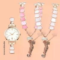 ราคา สายนาฬิกา, เหมาะสำหรับ Casio, สายเหล็ก, สำหรับผู้หญิง, ชุดเงา, SHE-4540/4539, LTP-1391, สร้อยข้อมือเหล็ก (1731303585693271347)