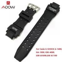 ราคา สายซิลิโคนสำหรับ Casio GShock GA1000/1100, GW4000/A1100 G1400, นาฬิกาสปอร์ต, กันน้ำ, สายสำรอง PU, อุปกรณ์เสริมนาฬิกา (1732121196291066603)