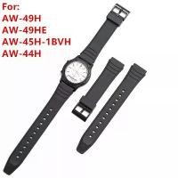 ราคา สายนาฬิกาพร้อมเครื่องมือและสกรูสำหรับ Casio AW-49H, AW-49HE, AW-45H-1BVH, AW-44H, สายนาฬิกา, ทำจากเรซิน, เหมาะสำหรับการเล่นกีฬา, กันน้ำ, สร้อยข้อมือสำรอง (1731704860241922324)