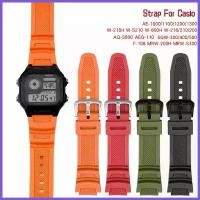 ราคา สายยาง, เหมาะสำหรับ Casio AE-1200WH, AQ-S810W, MRW-200H, หัวเข็มขัดสแตนเลส, สายสำรอง 18 มม., อุปกรณ์เสริมนาฬิกา Casio AE-1000W (1731331978891593450)