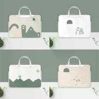 ราคา กระเป๋าใส่โน๊ตบุ๊ค ดีไซน์มินิมอล เหมาะสำหรับแล็ปท็อปขนาด 14 นิ้ว ความสวยงามสูง เหมาะสำหรับ Apple 13.3 นิ้ว และ Dell 15.6 นิ้ว กันน้ำ กระเป๋าเอกสารโน๊ตบุ๊ค (1731365452354914164)