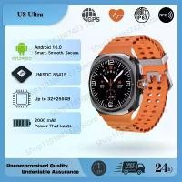 ราคา สมาร์ทวอทช์ U8 Ultra มาใหม่พร้อมคุณสมบัติการโทรวิดีโอ 4G/5G ซิมการ์ด GPS WIFI กล้องโรตารี่ การโทรทั่วโลก เข้ากันได้กับ Google แผนที่ (1731928110171981504)