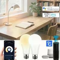 ราคา หลอดไฟ LED อัจฉริยะ WiFi, 220V และ 110V, E27, โคมไฟ Alexa, 12W, 15W, 20W, แอพ Cozylife, การควบคุมด้วยเสียง Google Home, โคมไฟ LED Bombilla, [COD] (1732158123761894654)