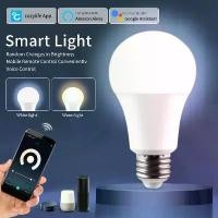 ราคา หลอดไฟ LED อัจฉริยะ WiFi, E27, 220V และ 110V, แอพ Cozylife, 12W, 15W และ 20W, โคมไฟ LED หรี่แสงได้, สีขาว / อบอุ่น, การควบคุมด้วยเสียง Alexa และ Google Home, [COD] (1732066147336029438)